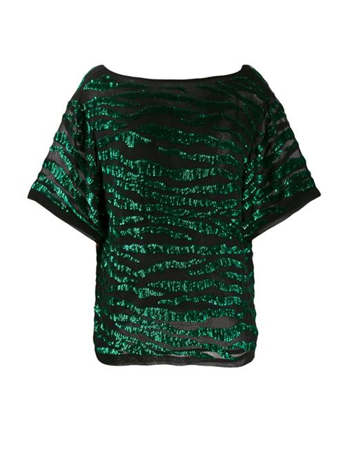 Blusa con paillettes P.A.R.O.S.H. | D310859GEBRA805