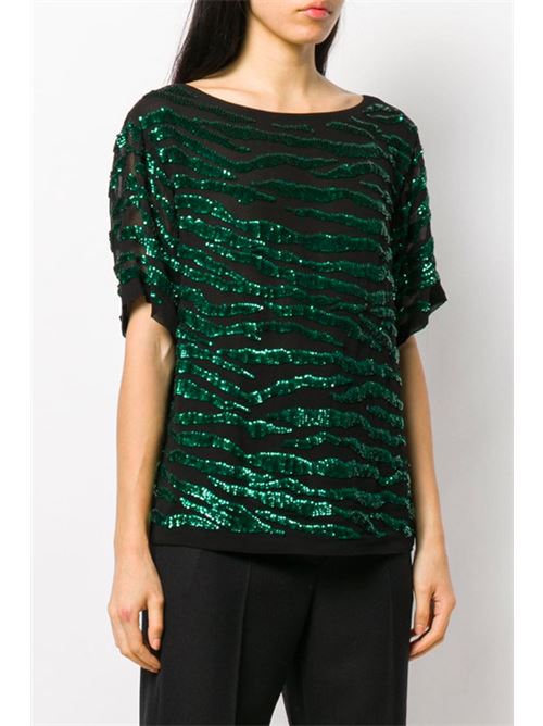 Blusa con paillettes P.A.R.O.S.H. | D310859GEBRA805