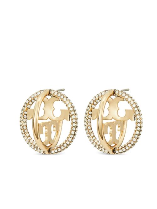 Miller Earrings with Pavè Hoops TORY BURCH |  | 157992783