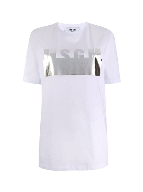 T-shirt with logo MSGM | 2841MDM18020729801