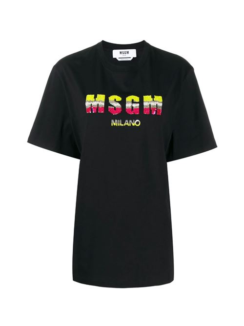 T-shirt con logo MSGM | 2841MDM21820729899