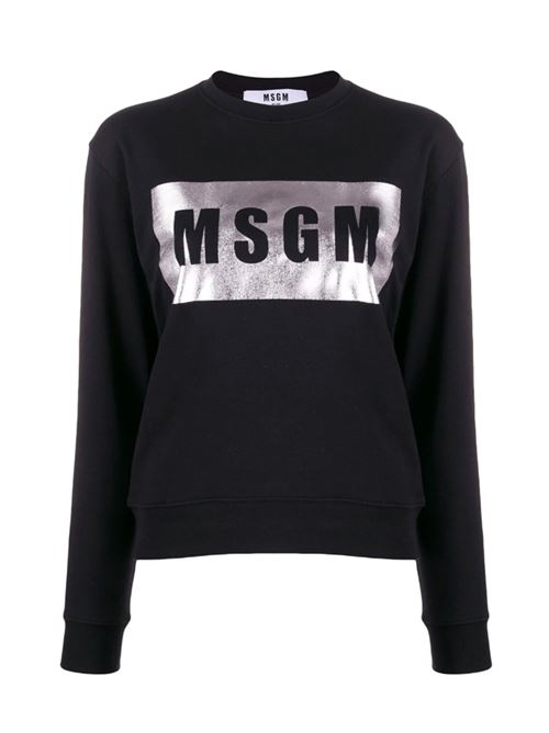 Sweatshirt with box logo MSGM | 2841MDM9620729999A