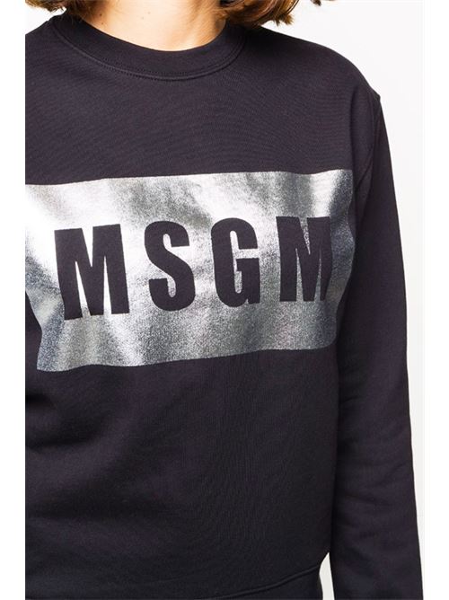 Sweatshirt with box logo MSGM | 2841MDM9620729999A