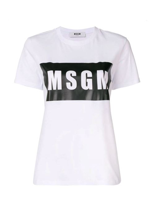 T-shirt con logo MSGM | 2842MDM19520749801