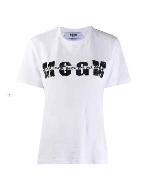 T-shirt con logo MSGM | 2842MDM28520749801