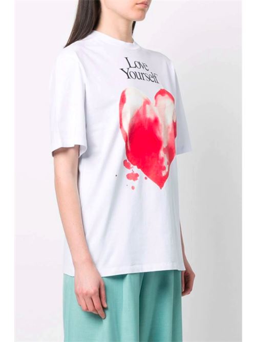 T-shirt con stampa MSGM | 3241MDM16822729801