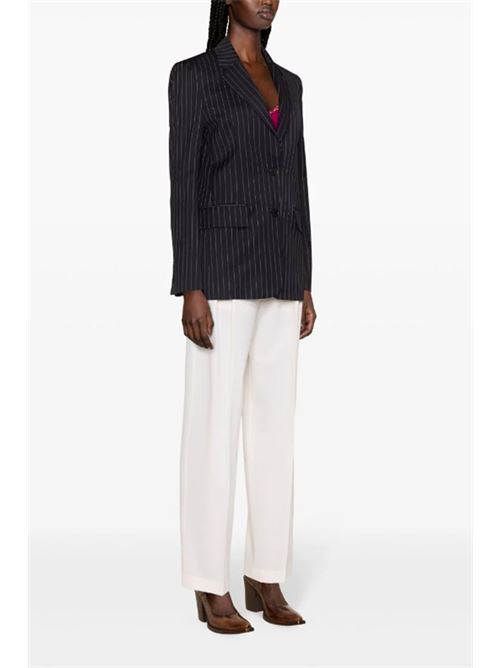 Pinstriped single-breasted jacket MSGM | 3641MDG2324711789