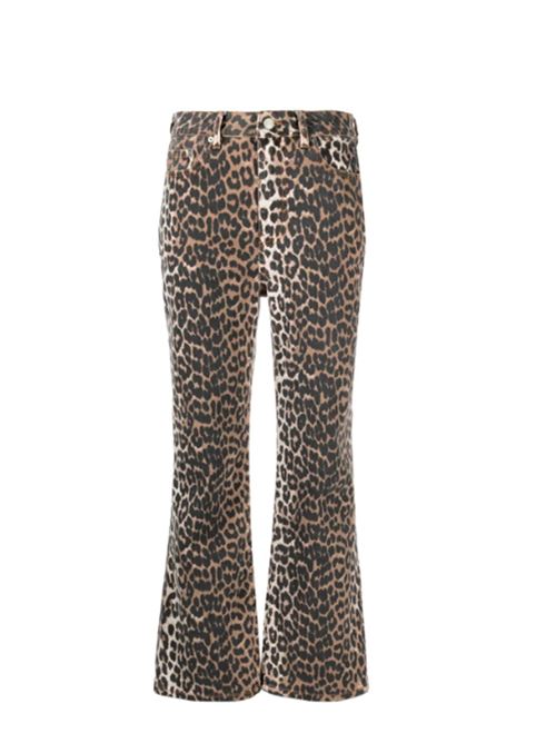 Jeans leopardato GANNI | J1059943