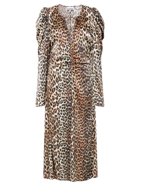 Leopard dress GANNI | W0330943