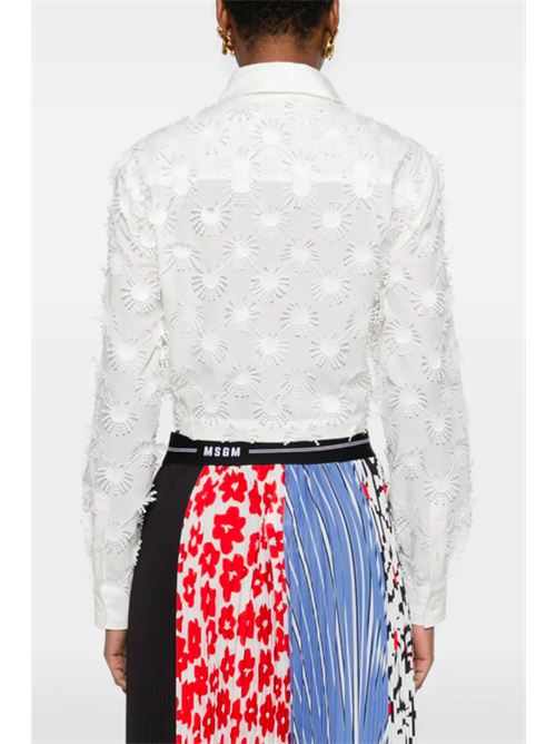 Shirt with embroidery MSGM | 3841MDE1325712101